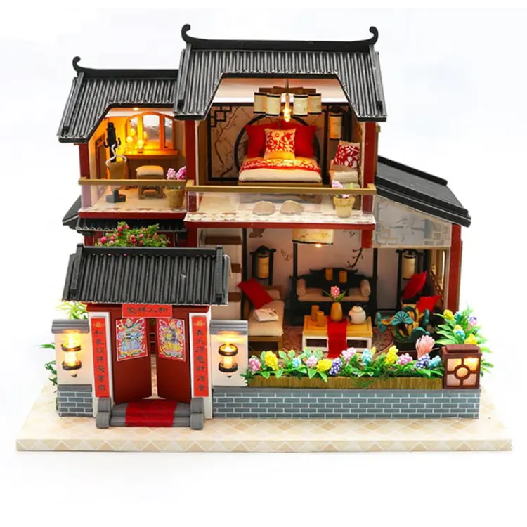 Miniaturowy domek - Klasyczny Szanghaj