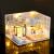 Miniaturowy domek - Niebieski loft