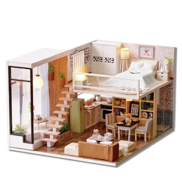 Miniaturowy domek - Pierwsze mieszkanie