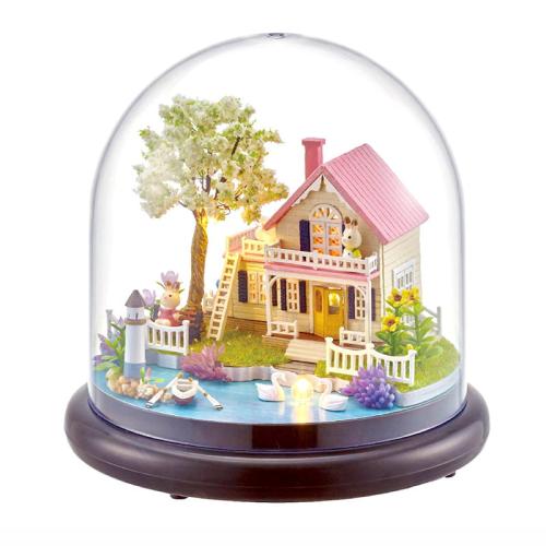 Miniaturowy domek - Przystań nad zatok