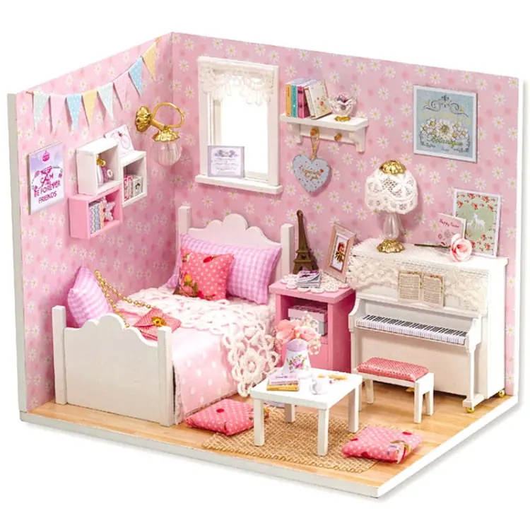Miniaturowy domek - Pokój Lenki