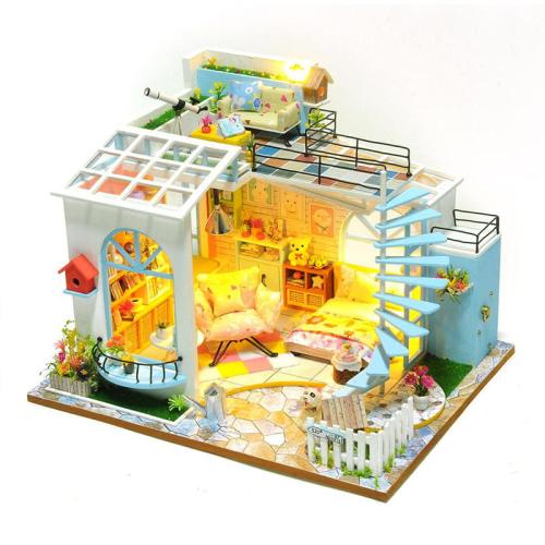 Miniaturowy domek - Dziecięce marzenie