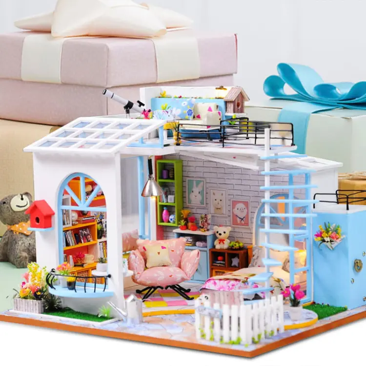 Miniaturowy domek - Dziecięce marzenie
