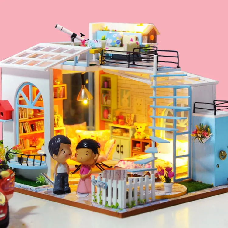 Miniaturowy domek - Dziecięce marzenie