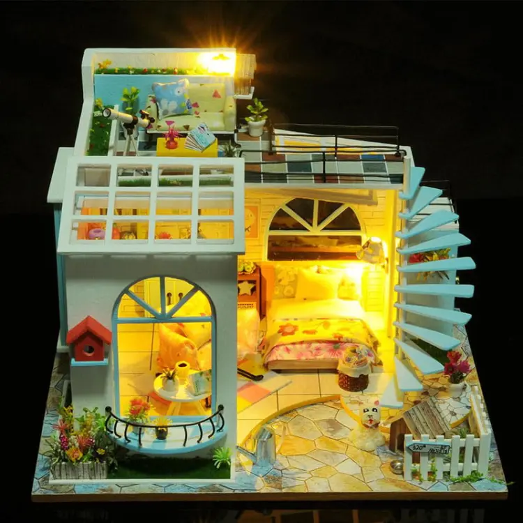 Miniaturowy domek - Dziecięce marzenie