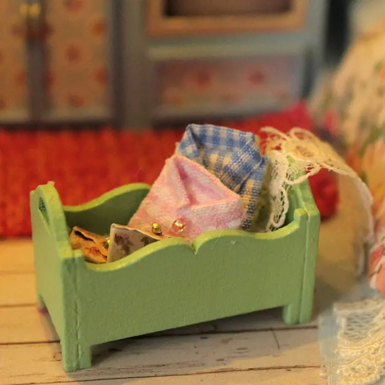 Miniaturowy domek - Wakacje na kempingu