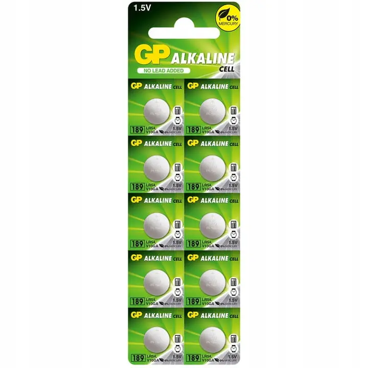 Bateria GP Alkaline LR54
