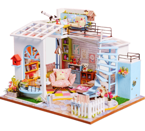 Miniaturowy domek - Dziecięce marzenie