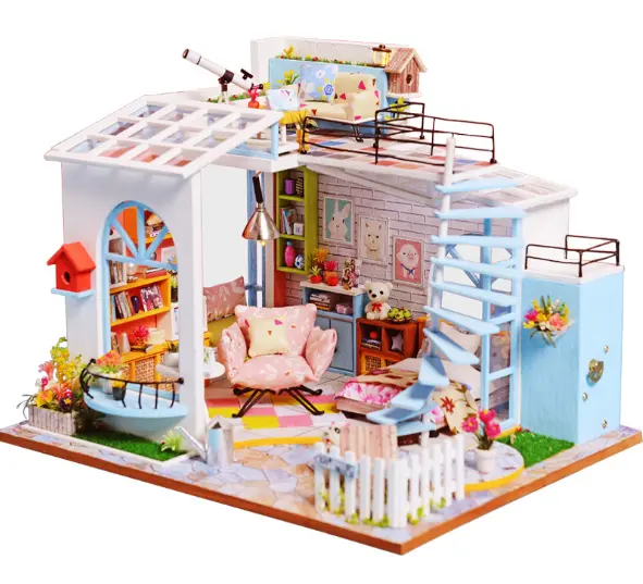 Miniaturowy domek - Dziecięce marzenie