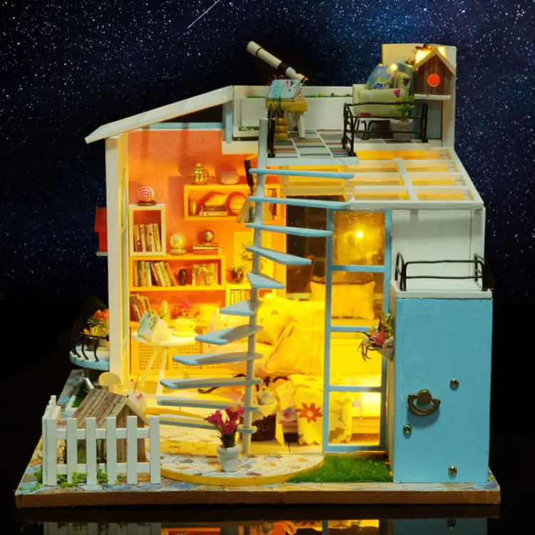 Miniaturowy domek - Dziecięce marzenie