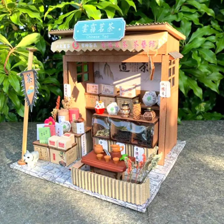 Miniaturowy domek - Chińska herbata