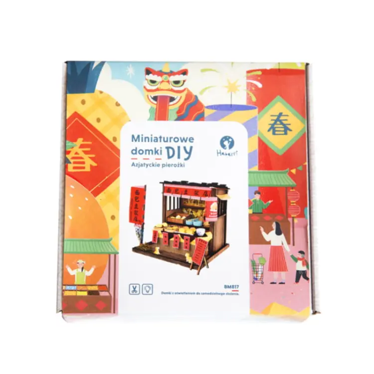 Miniaturowy domek - Azjatyckie pierożki
