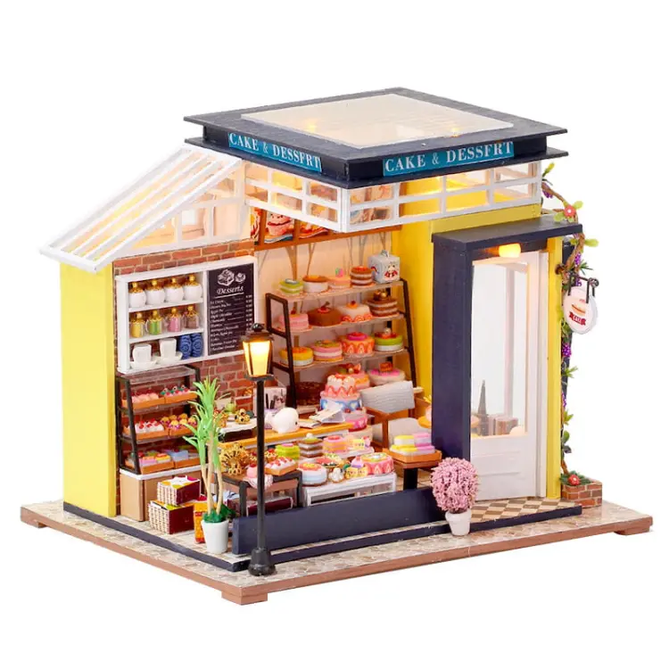 Miniaturowy domek - Ptysiowe marzenie
