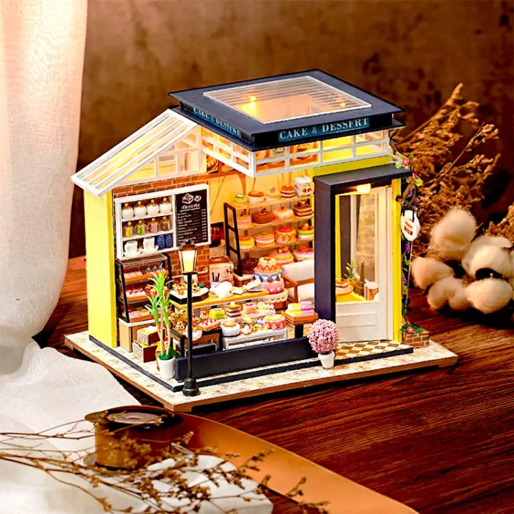 Miniaturowy domek - Ptysiowe marzenie