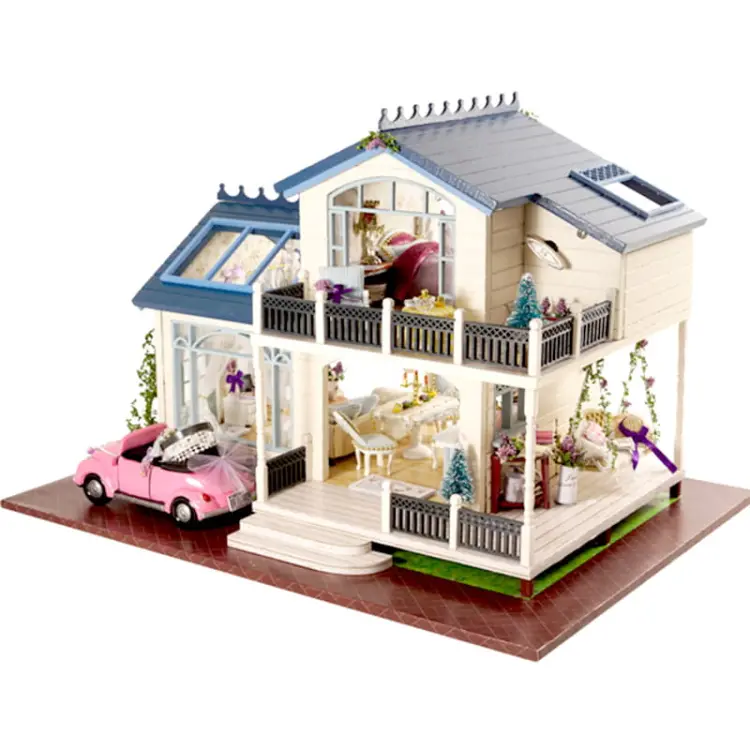 Miniaturowy domek - Amerykański cottage