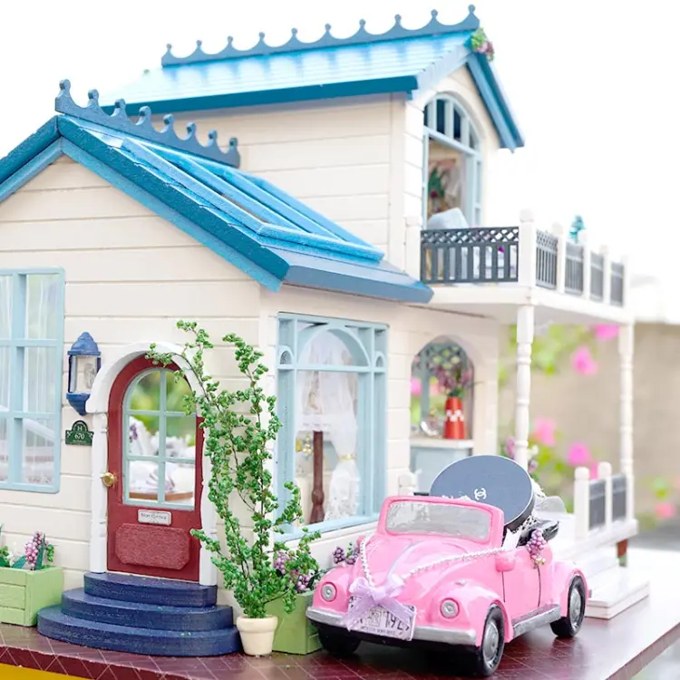 Miniaturowy domek - Amerykański cottage