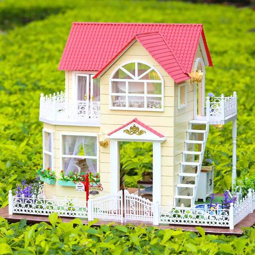 Miniaturowy domek - Herbatka u Królowej