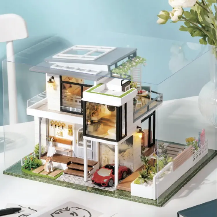 Miniaturowy domek - Lazurowe wybrzeże