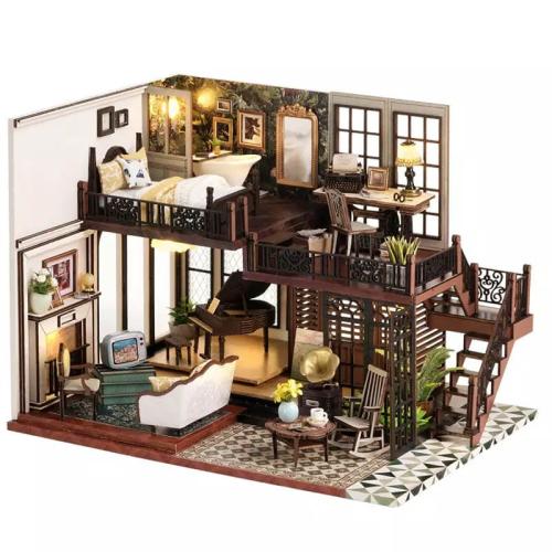 Miniaturowy domek - Kolonialna Kuba