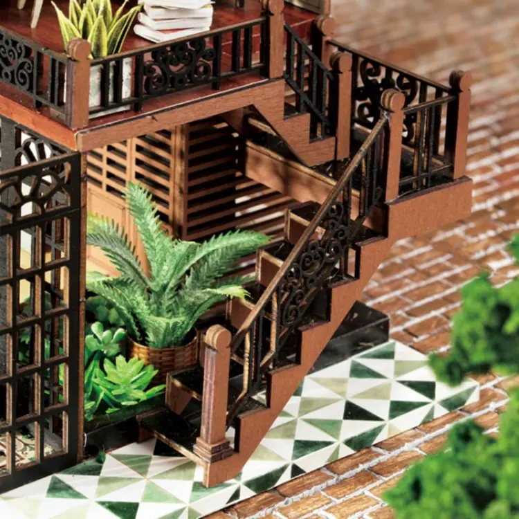 Miniaturowy domek - Kolonialna Kuba