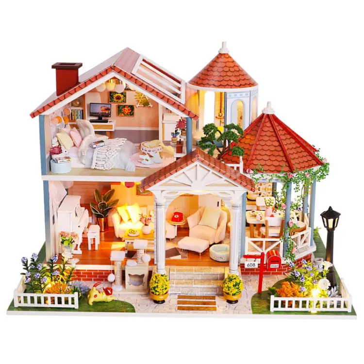 Miniaturowy domek - Willa w Los Angeles