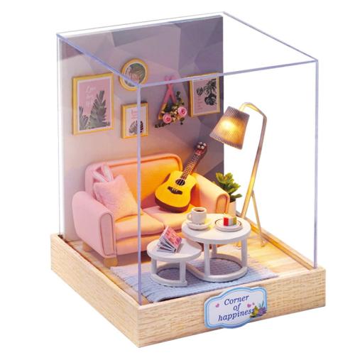 Miniaturowy domek DIY - Popołudnie z gitarą