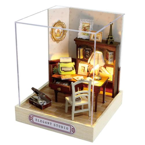 Miniaturowy domek DIY - Francuskie studio