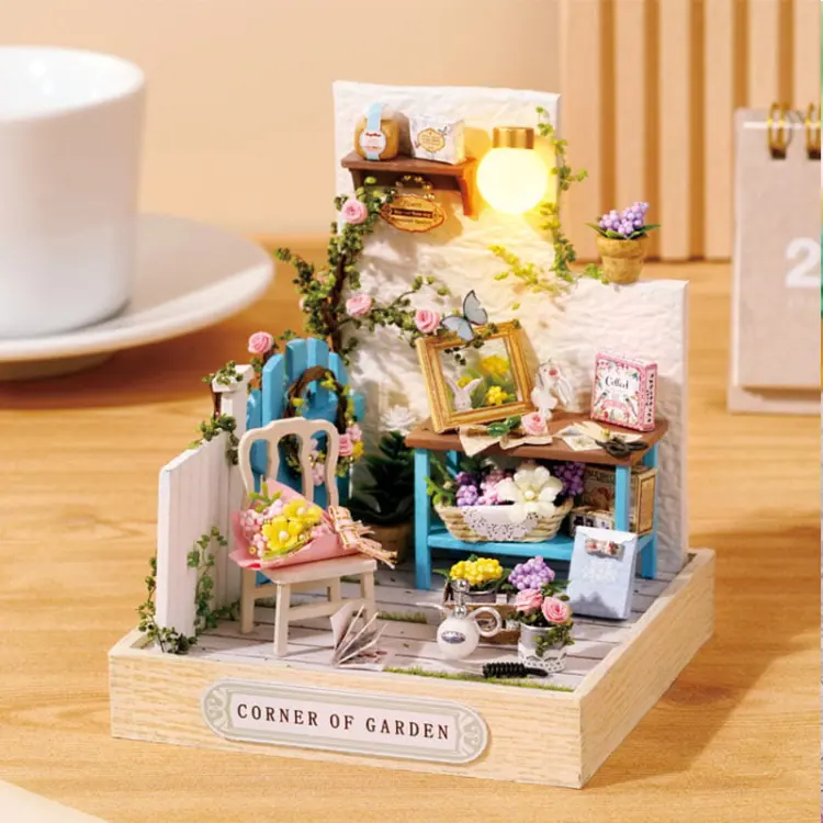 Miniaturowy domek DIY - Tajemniczy ogród