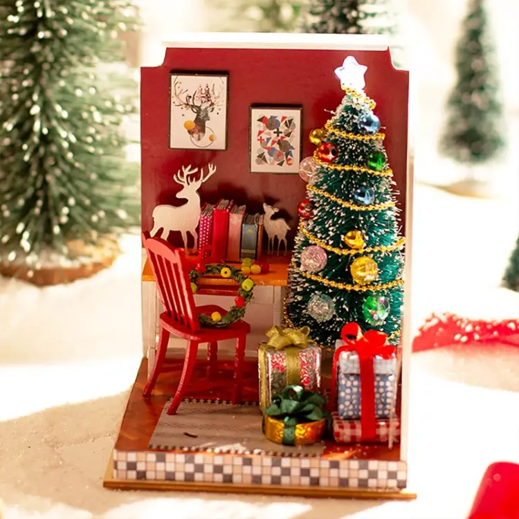 Miniaturowy domek - Jingle bells