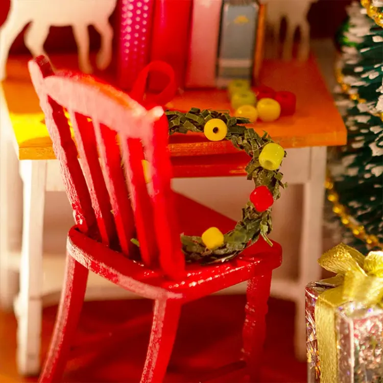 Miniaturowy domek - Jingle bells