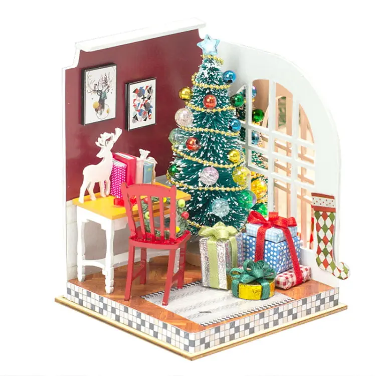 Miniaturowy domek - Jingle bells