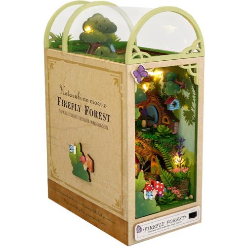 Zaczarowany las - Miniaturowy domek Book Nook