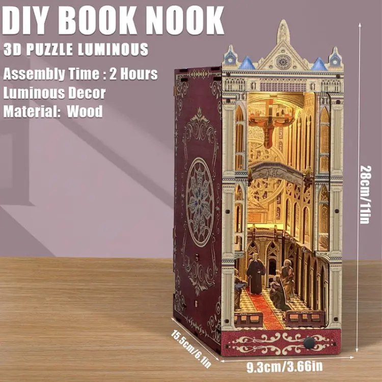 Gotycka katedra - Book Nook