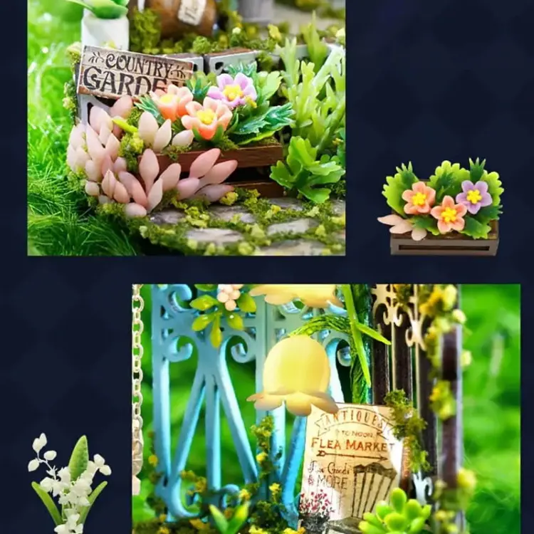 Majowe konwalie*- Miniaturowy domek