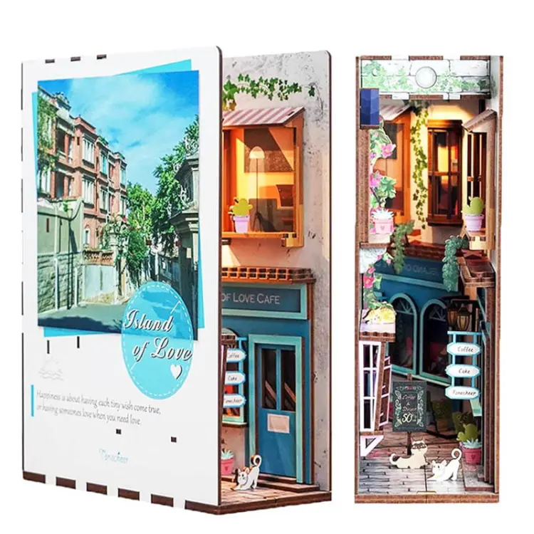 Szczęśliwa wyspa - Book Nook Tonecheer