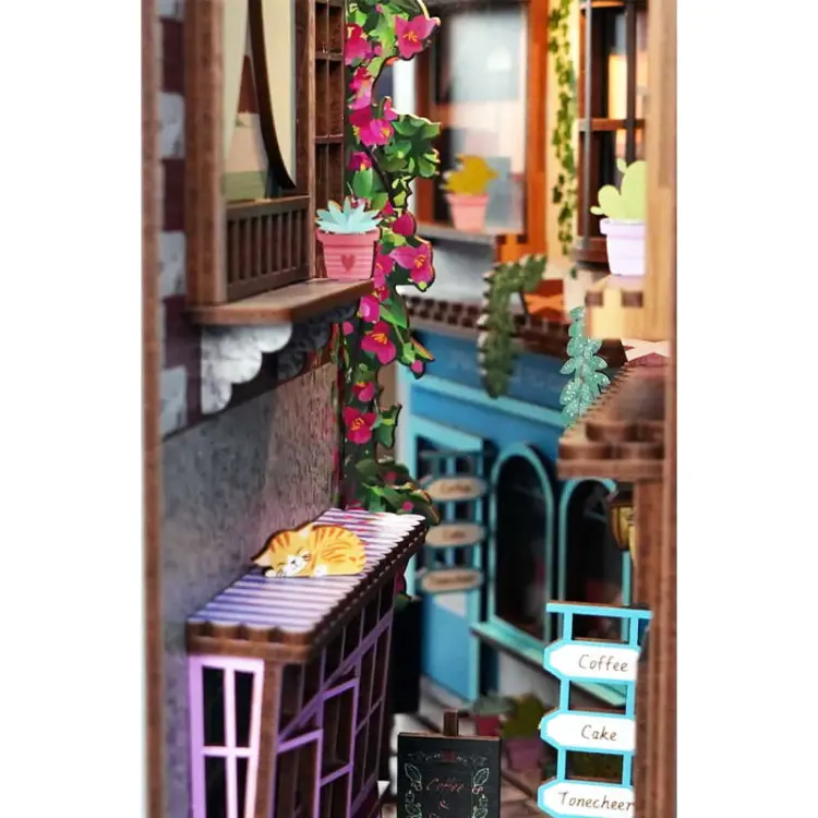Szczęśliwa wyspa - Book Nook Tonecheer