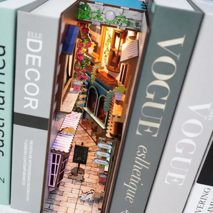 Szczęśliwa wyspa - Book Nook Tonecheer
