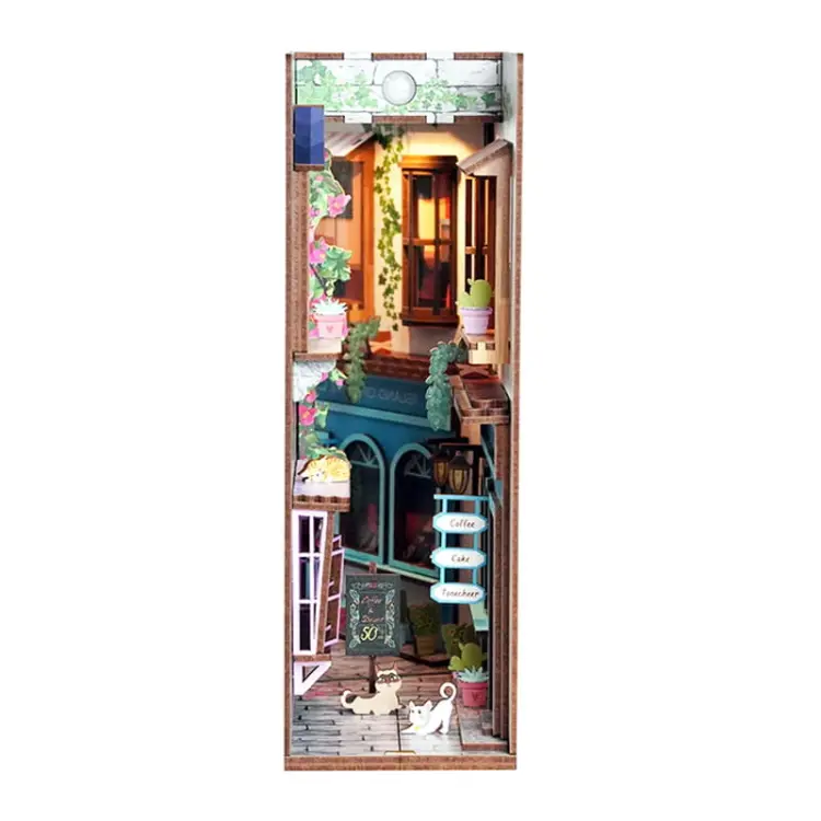 Szczęśliwa wyspa - Book Nook Tonecheer
