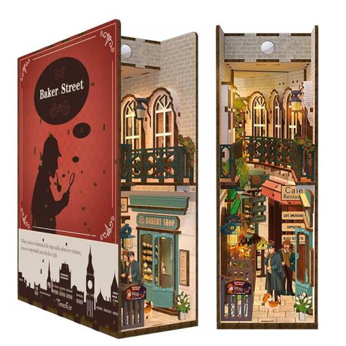 Sherlock Holmes z Baker Street - Book Nook Tonecheer