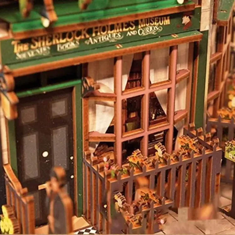 Sherlock Holmes z Baker Street - Book Nook Tonecheer