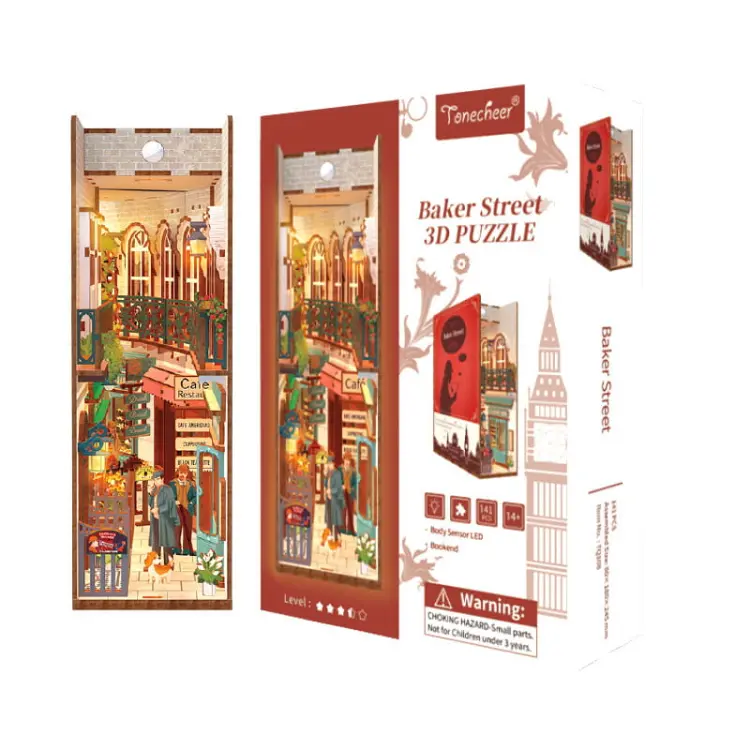 Sherlock Holmes z Baker Street - Book Nook Tonecheer