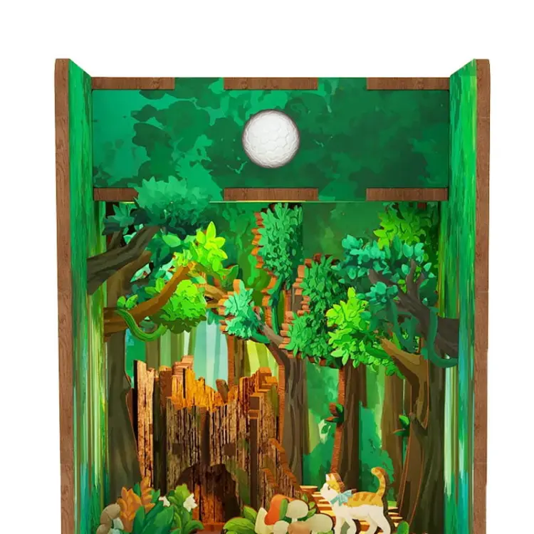 Alicja w Krainie Czarów - Book Nook Tonecheer