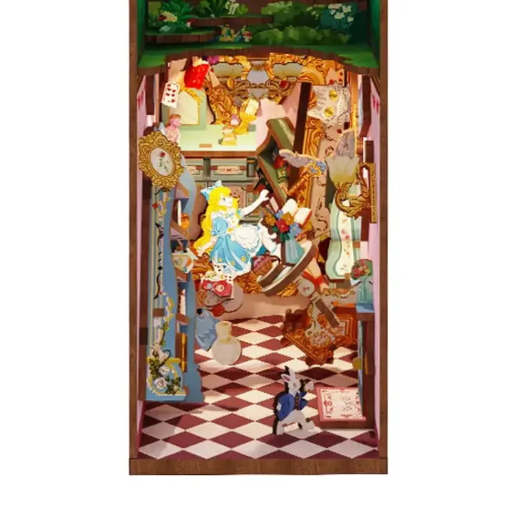 Alicja w Krainie Czarów - Book Nook Tonecheer