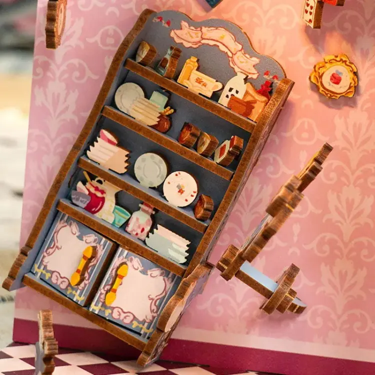Alicja w Krainie Czarów - Book Nook Tonecheer