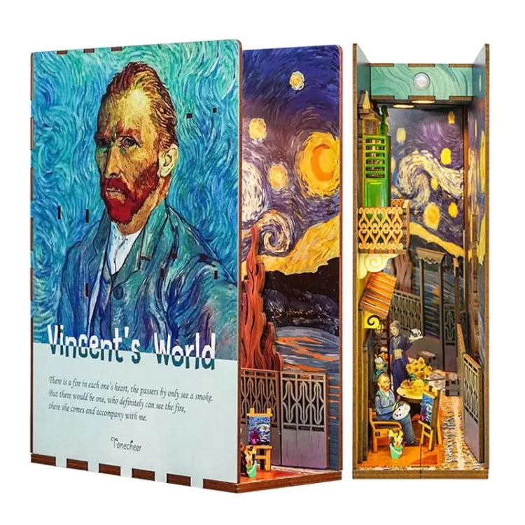 Świat Vincenta van Gogha - Book Nook Tonecheer