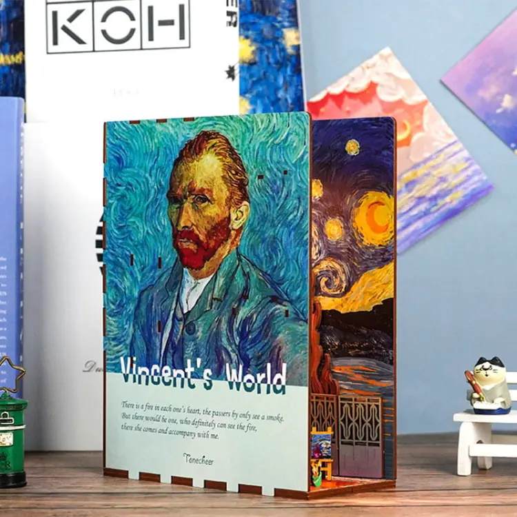 Świat Vincenta van Gogha - Book Nook Tonecheer