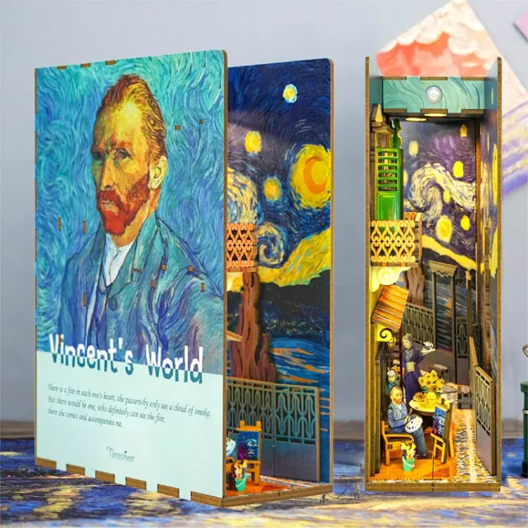 Świat Vincenta van Gogha - Book Nook Tonecheer