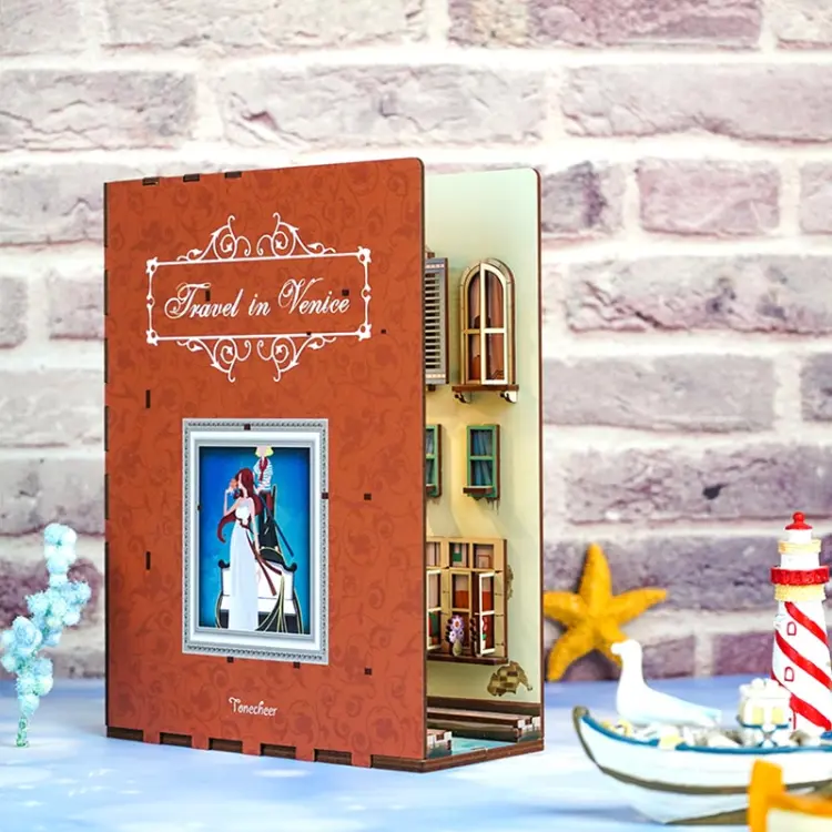 Podróż do Wenecji - Book Nook Tonecheer