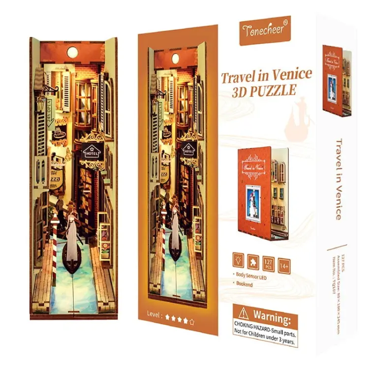 Podróż do Wenecji - Book Nook Tonecheer