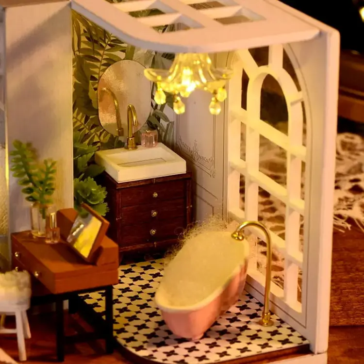 Okna Barcelony* - Miniaturowy domek